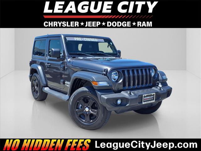 used 2020 Jeep Wrangler car, priced at $27,987
