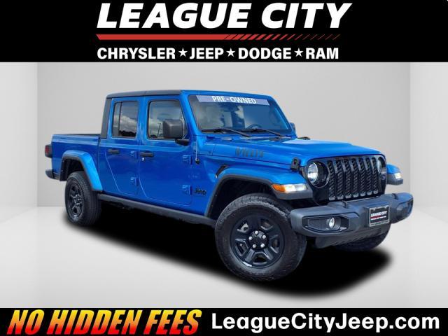 used 2021 Jeep Gladiator car, priced at $26,928