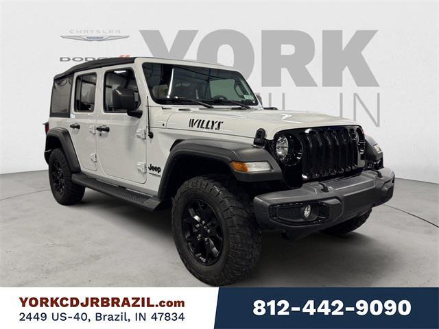 used 2022 Jeep Wrangler Unlimited car, priced at $29,347