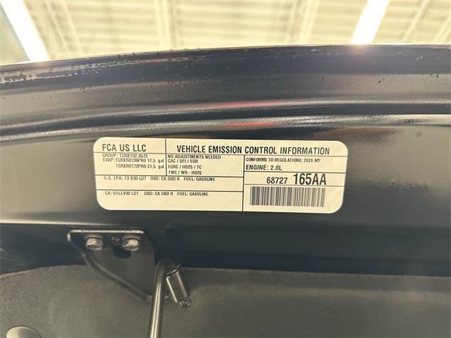 new 2026 Jeep Wrangler car, priced at $47,937