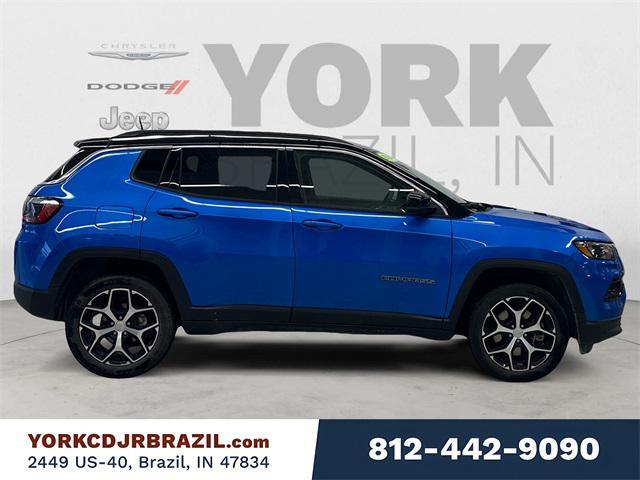 used 2024 Jeep Compass car, priced at $23,176
