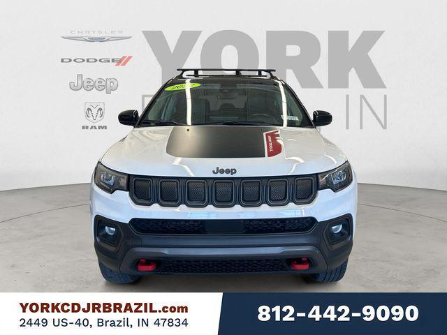 used 2022 Jeep Compass car, priced at $24,733