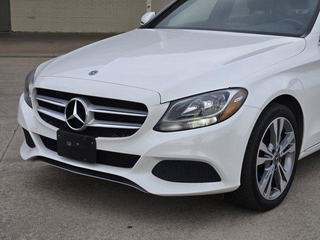 used 2018 Mercedes-Benz C-Class car, priced at $17,989