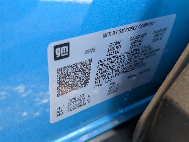 new 2025 Chevrolet Trax car, priced at $23,795