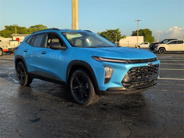 new 2025 Chevrolet Trax car, priced at $23,795
