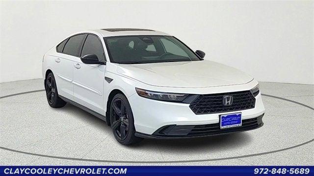 used 2024 Honda Accord Hybrid car, priced at $28,477