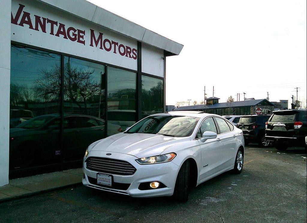 used 2015 Ford Fusion Hybrid car