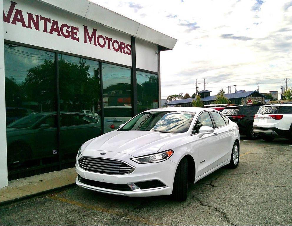 used 2018 Ford Fusion Hybrid car