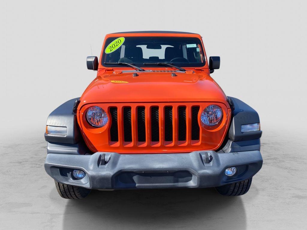 used 2020 Jeep Wrangler Unlimited car, priced at $25,587