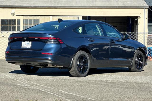 new 2025 Honda Accord car, priced at $31,755