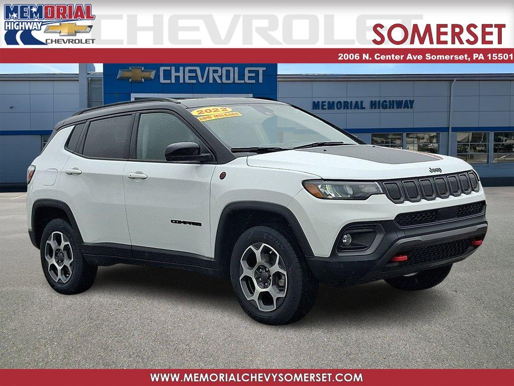 used 2022 Jeep Compass car, priced at $22,988
