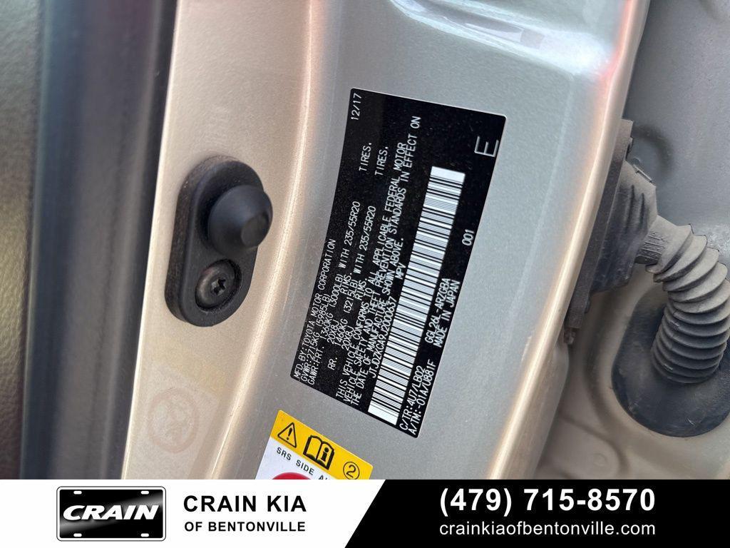 used 2018 Lexus RX 350L car, priced at $32,900