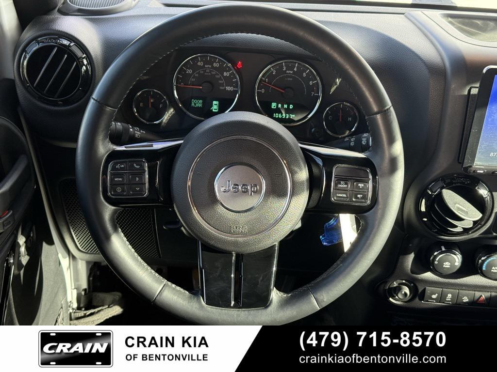 used 2015 Jeep Wrangler Unlimited car, priced at $21,000