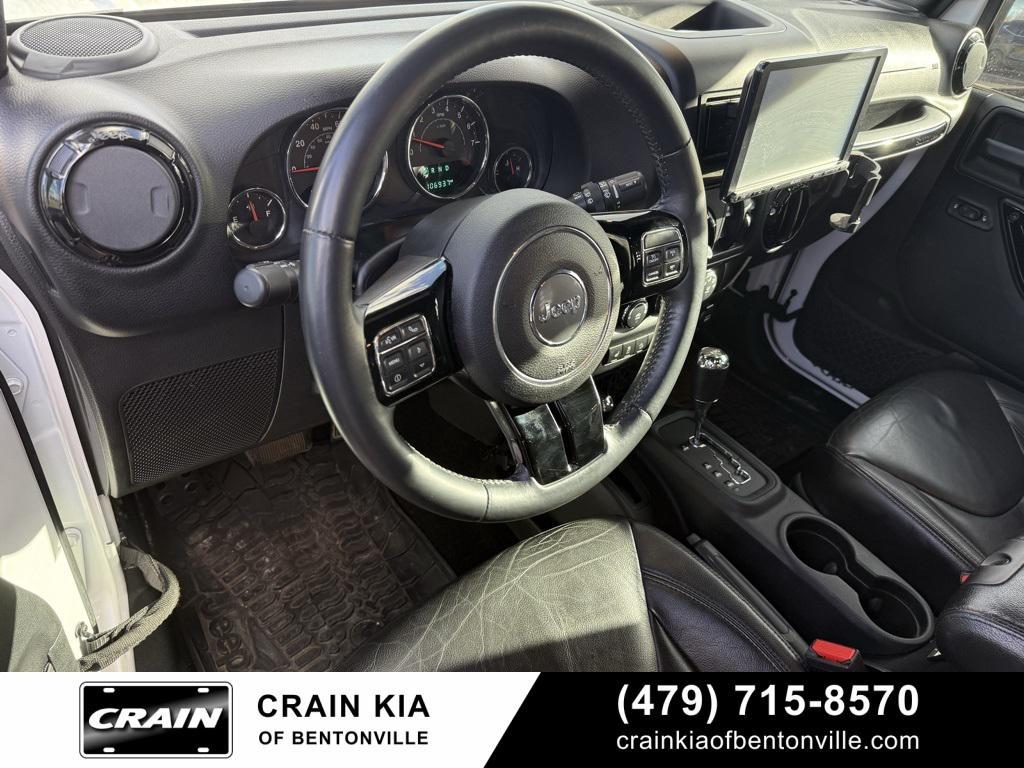 used 2015 Jeep Wrangler Unlimited car, priced at $21,000