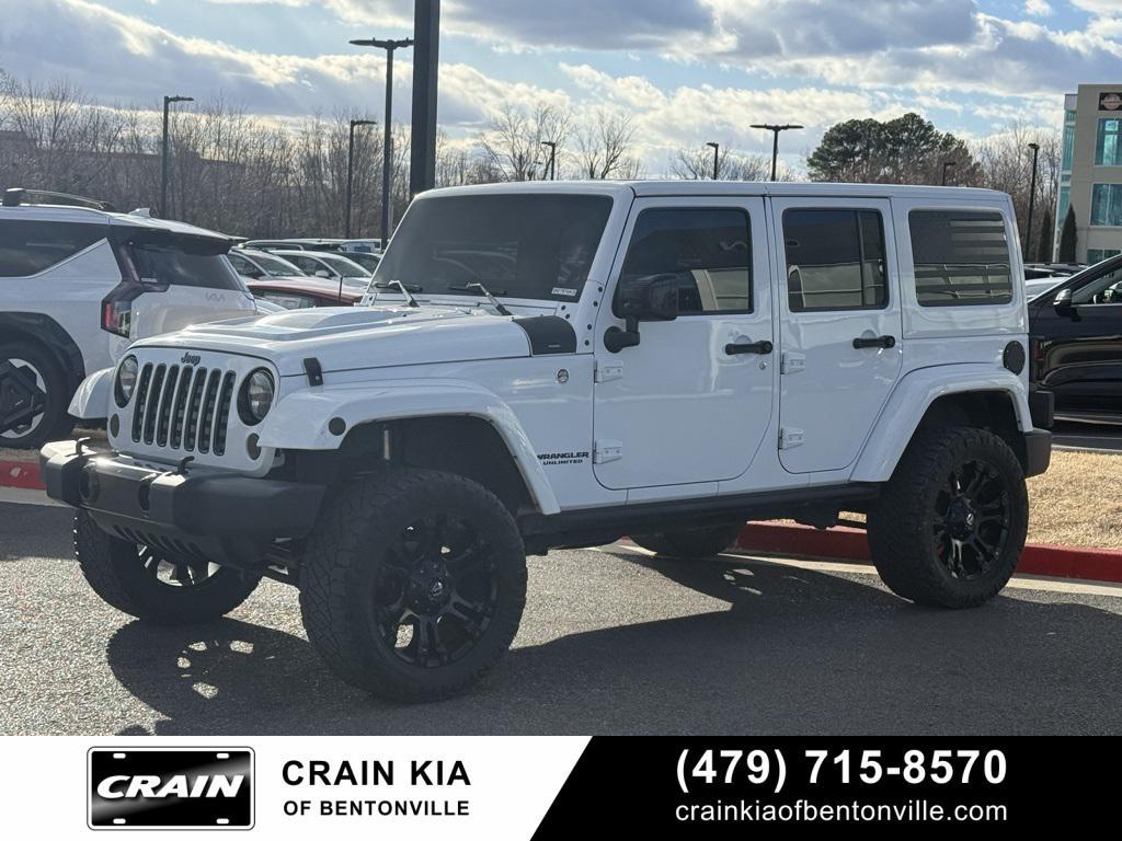 used 2015 Jeep Wrangler Unlimited car, priced at $21,000