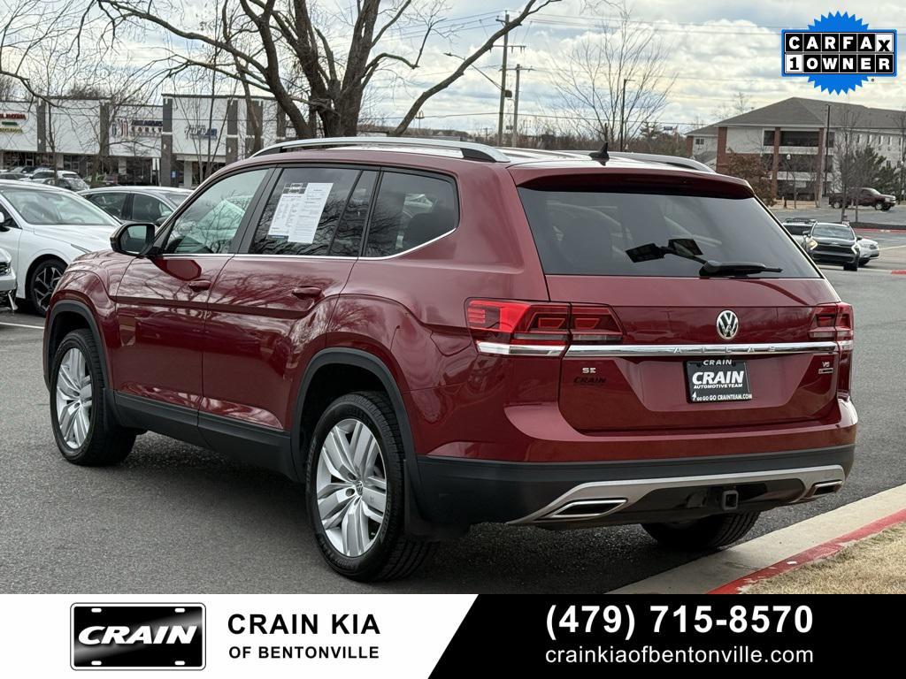 used 2019 Volkswagen Atlas car, priced at $21,400