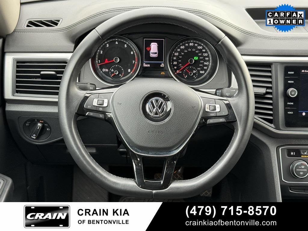 used 2019 Volkswagen Atlas car, priced at $21,400