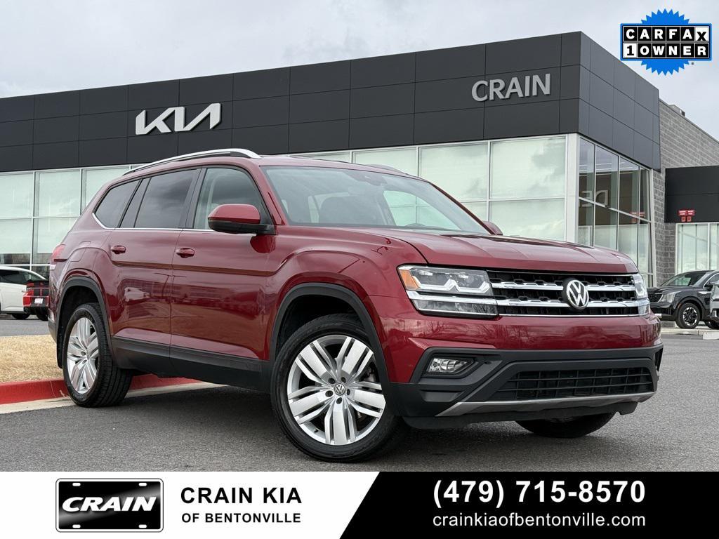 used 2019 Volkswagen Atlas car, priced at $21,400