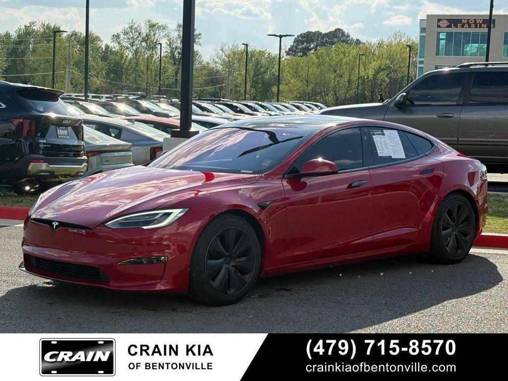 used 2021 Tesla Model S car, priced at $37,800