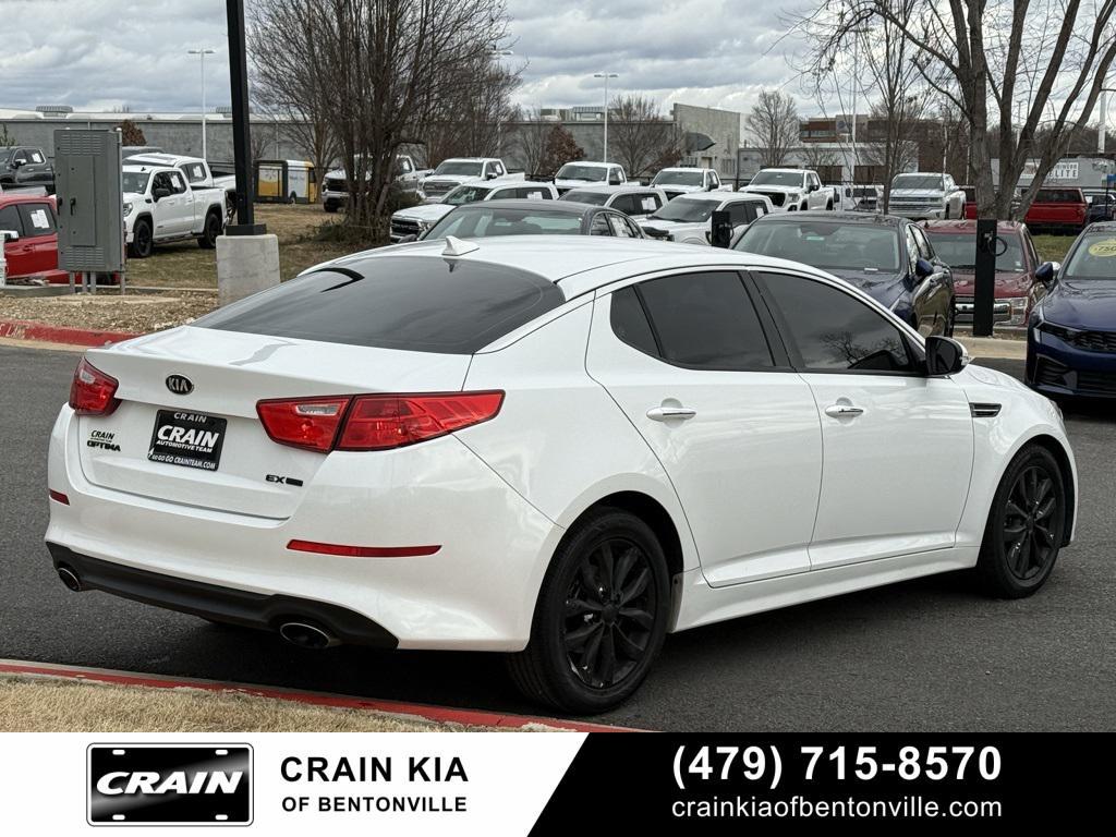 used 2015 Kia Optima car, priced at $13,900