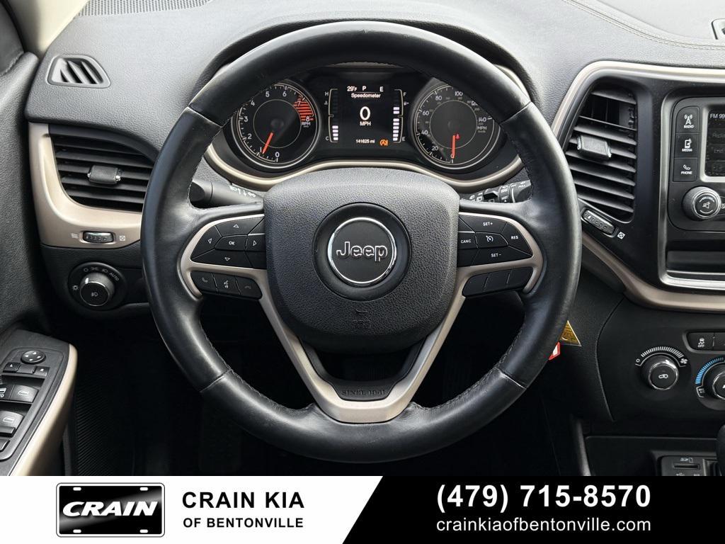 used 2018 Jeep Cherokee car, priced at $10,900