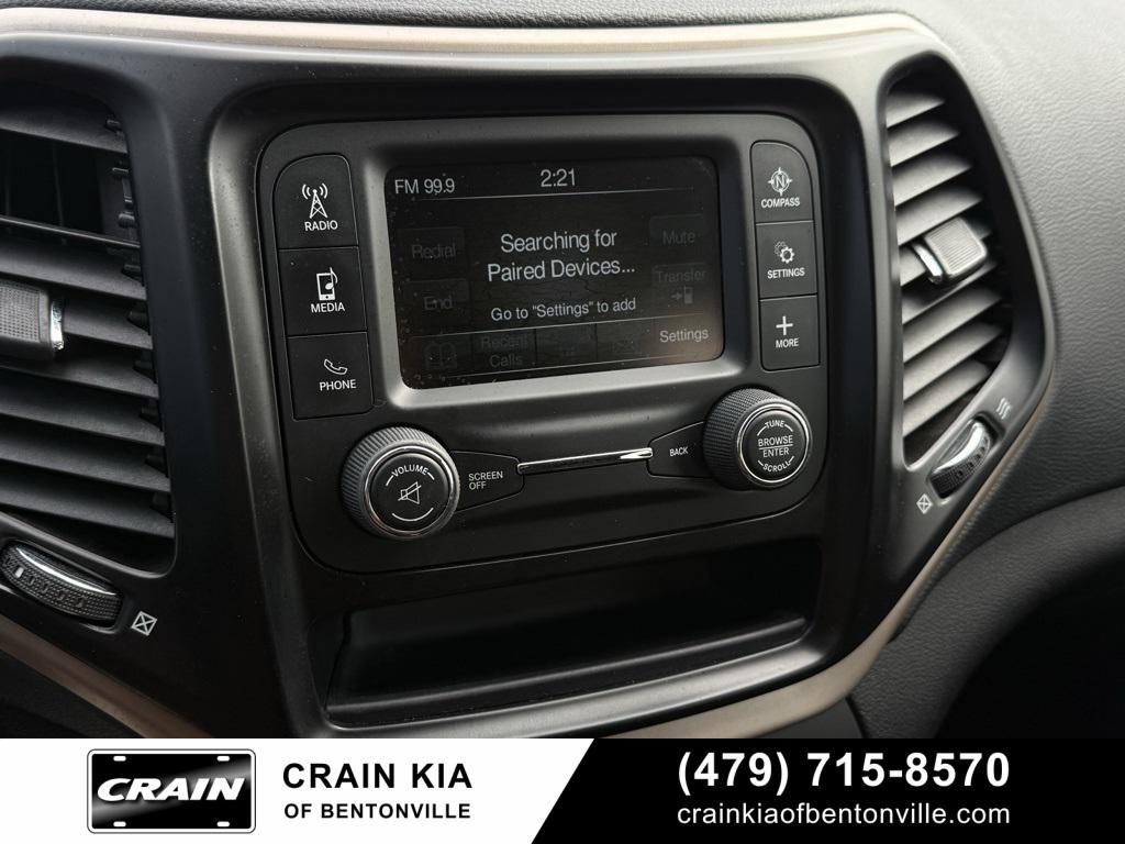 used 2018 Jeep Cherokee car, priced at $10,900