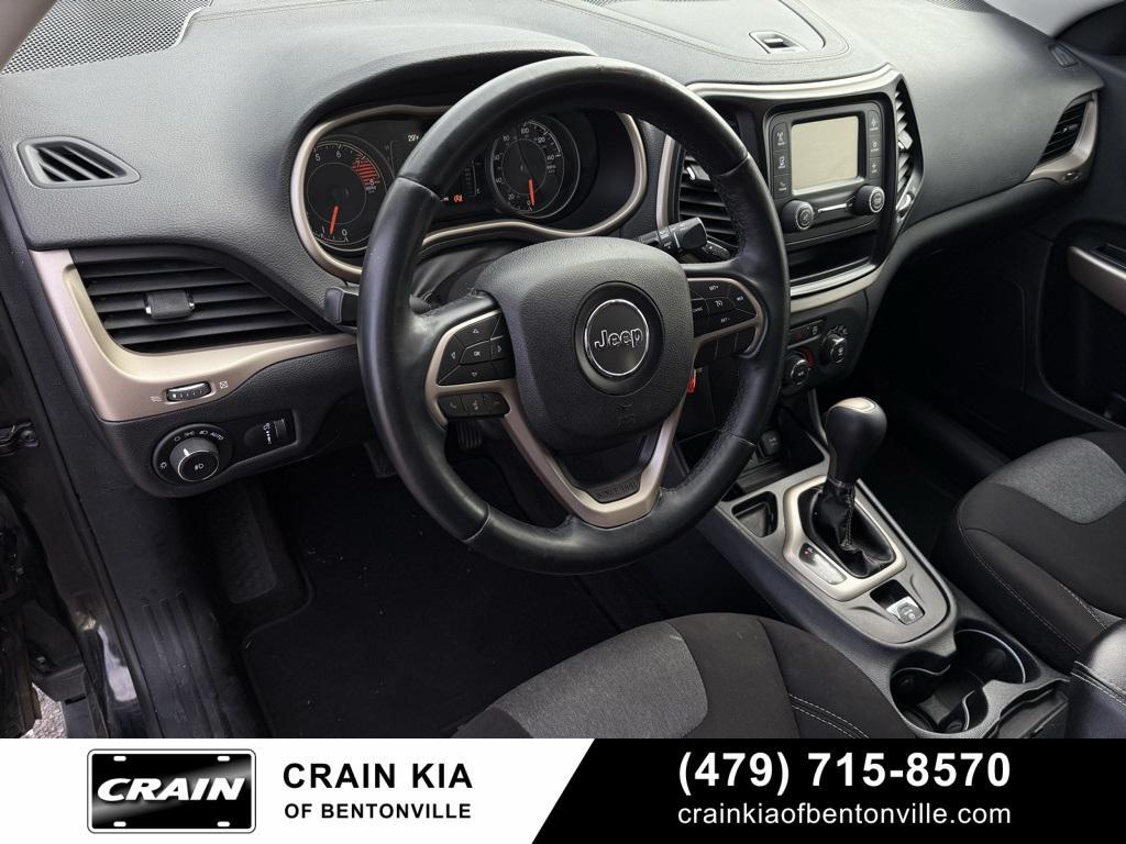 used 2018 Jeep Cherokee car, priced at $10,900