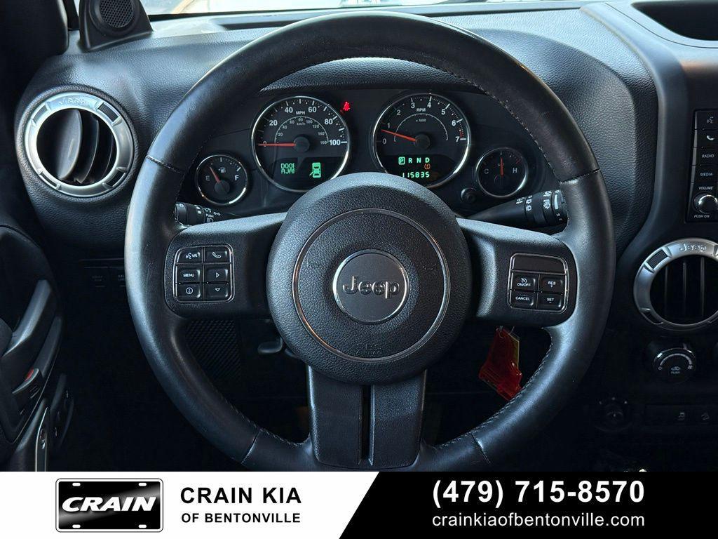 used 2014 Jeep Wrangler Unlimited car, priced at $21,000