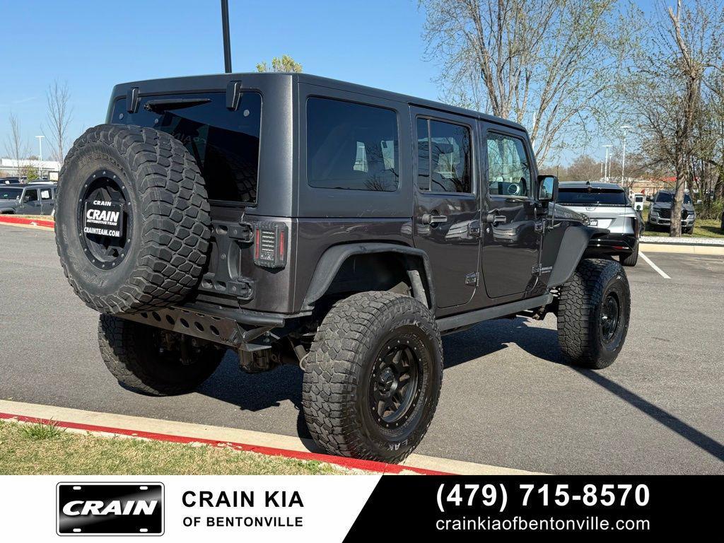 used 2014 Jeep Wrangler Unlimited car, priced at $21,000