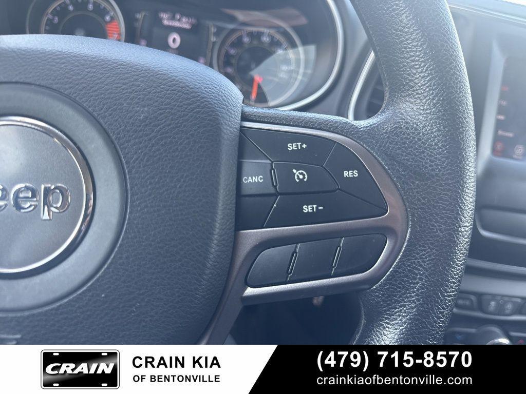 used 2019 Jeep Cherokee car, priced at $13,200