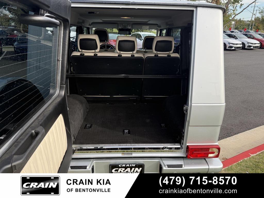 used 2018 Mercedes-Benz G-Class car, priced at $62,000