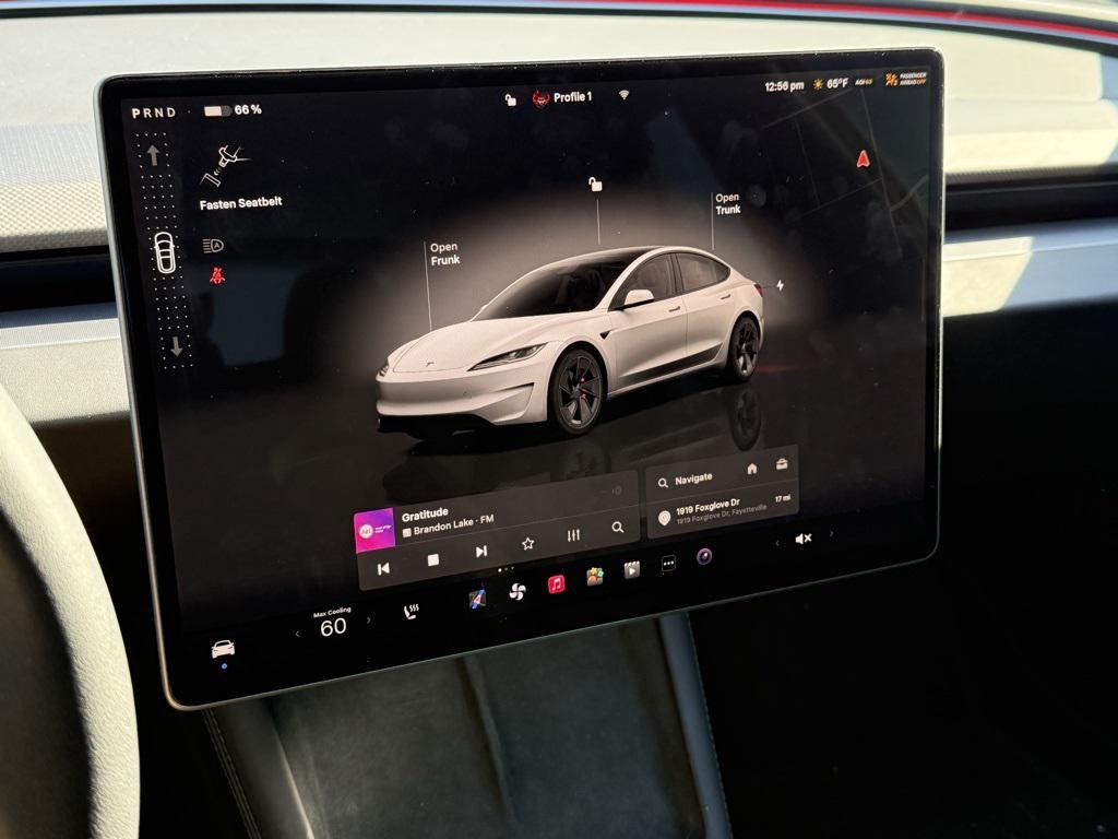 used 2024 Tesla Model 3 car, priced at $42,500
