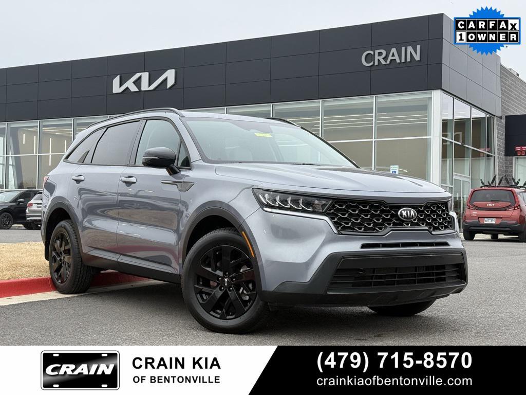 used 2021 Kia Sorento car, priced at $23,300