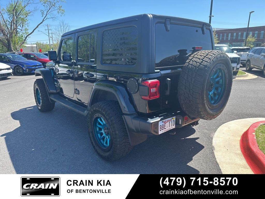 used 2018 Jeep Wrangler Unlimited car, priced at $27,700