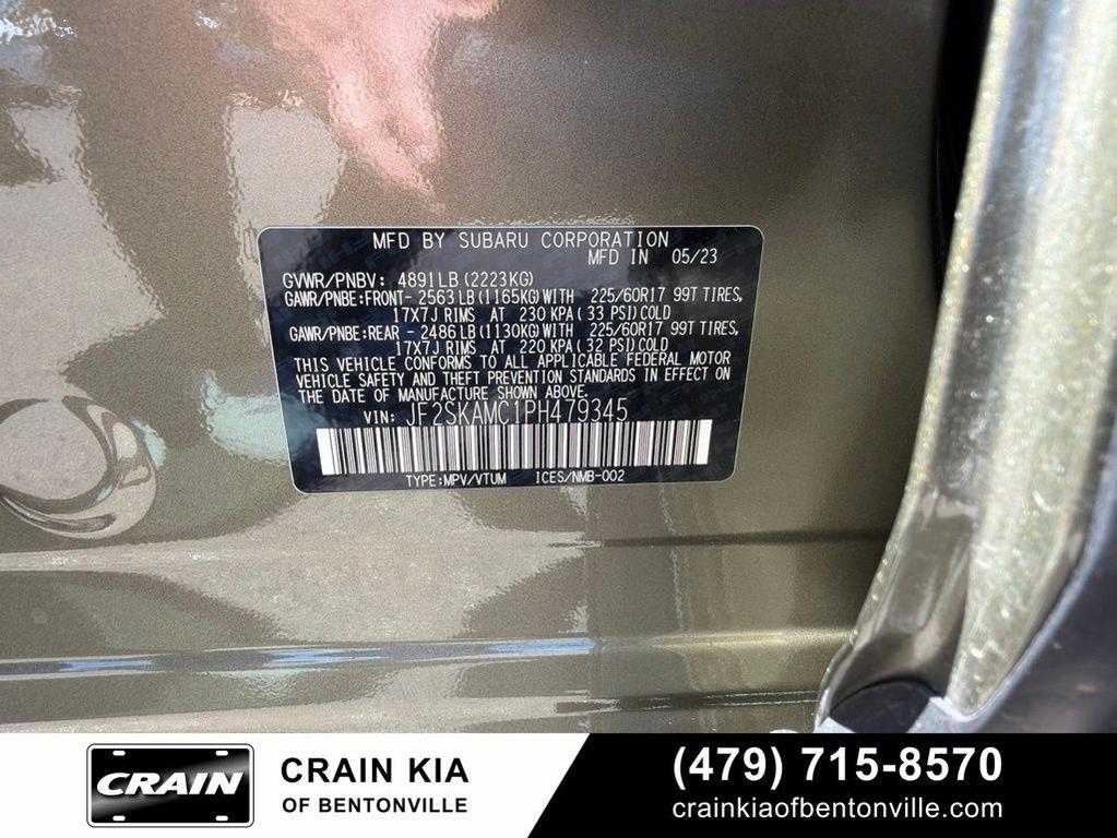 used 2023 Subaru Forester car, priced at $31,329