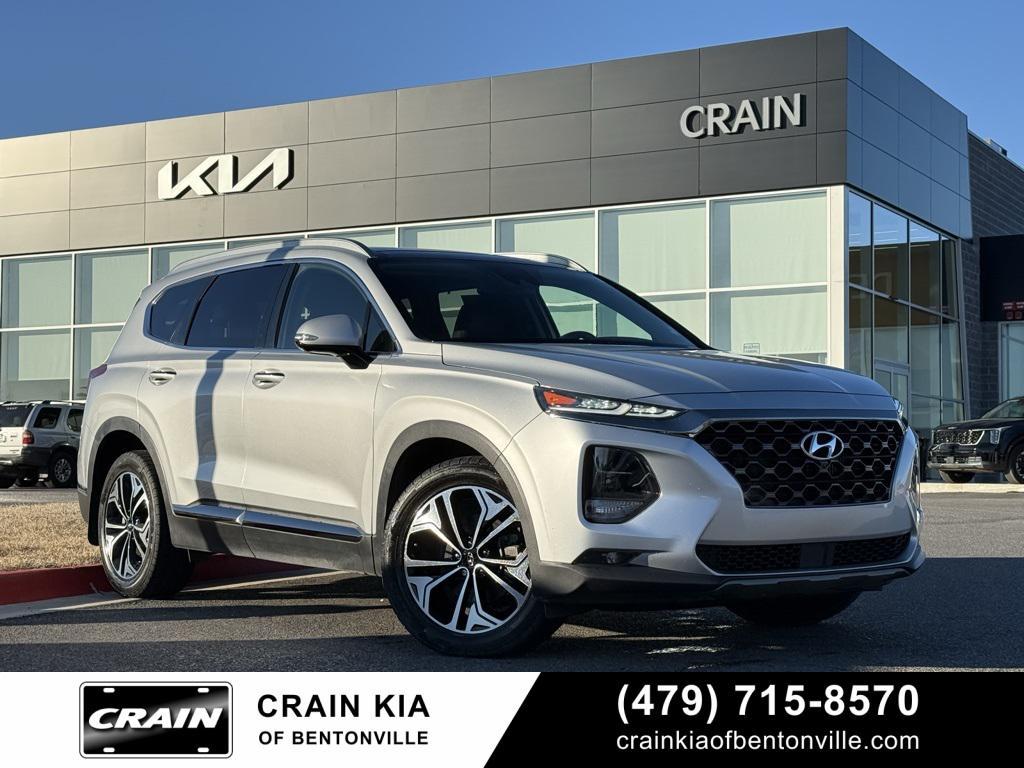 used 2020 Hyundai Santa Fe car, priced at $19,300