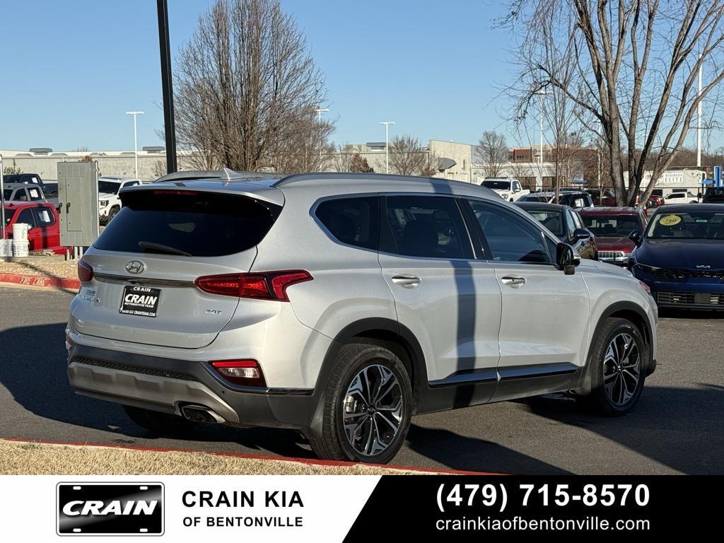 used 2020 Hyundai Santa Fe car, priced at $19,300