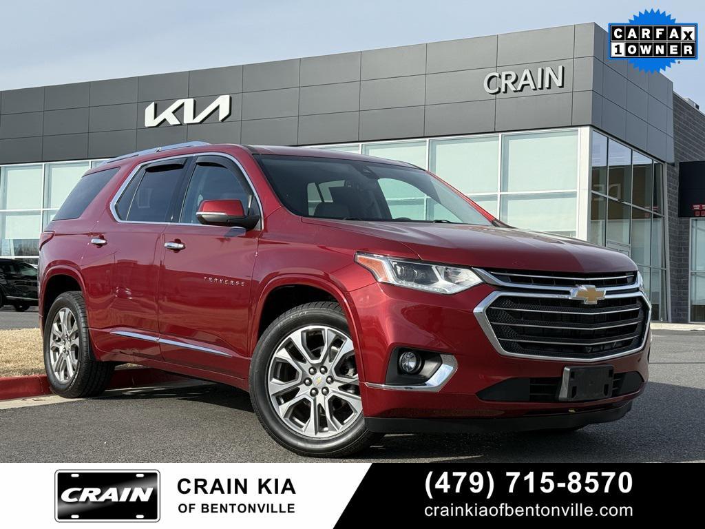 used 2021 Chevrolet Traverse car, priced at $22,700