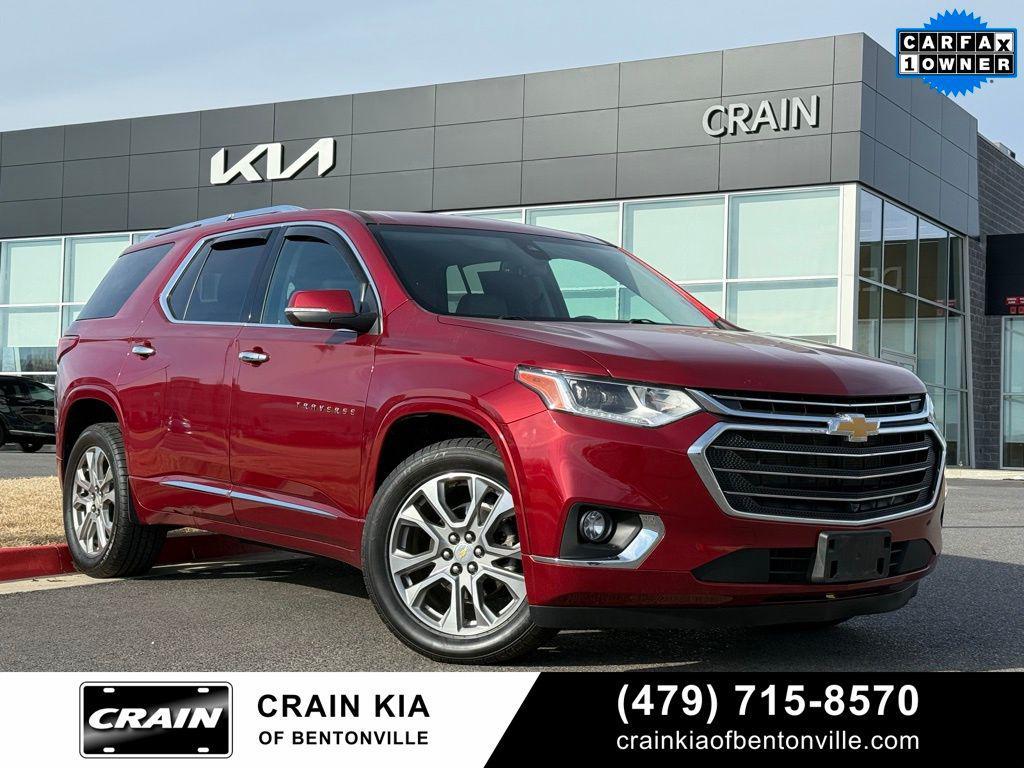 used 2021 Chevrolet Traverse car, priced at $23,200