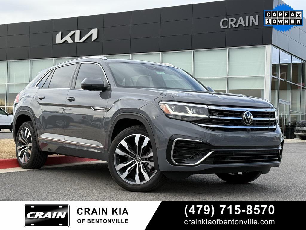 used 2023 Volkswagen Atlas Cross Sport car, priced at $36,300