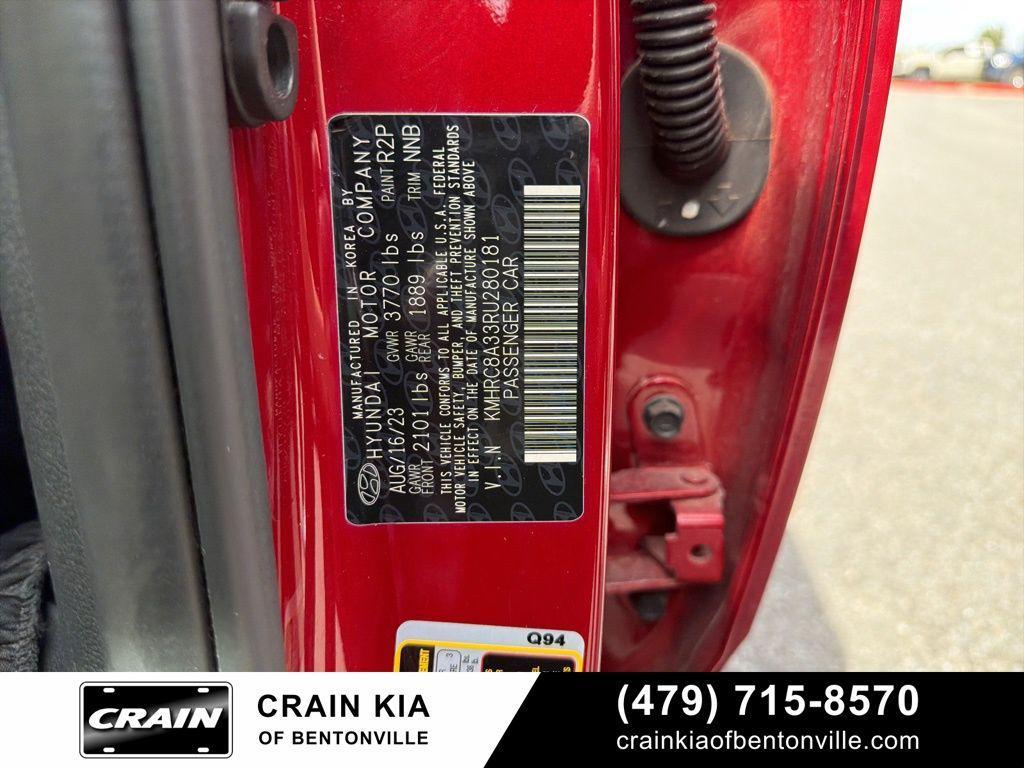 used 2024 Hyundai Venue car, priced at $21,500