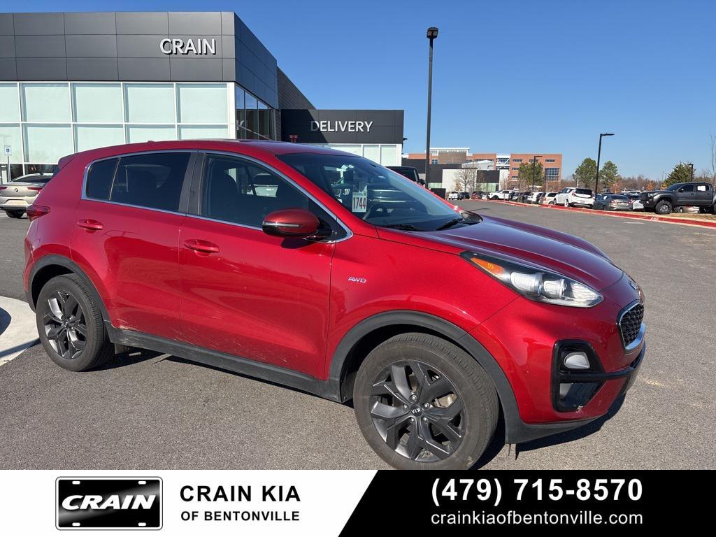 used 2022 Kia Sportage car, priced at $18,600