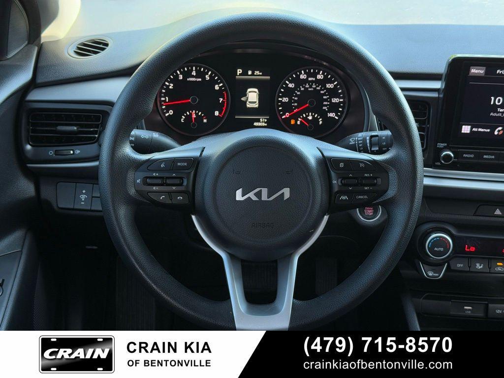 used 2022 Kia Rio car, priced at $16,400