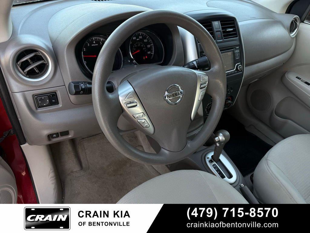 used 2015 Nissan Versa car, priced at $12,200