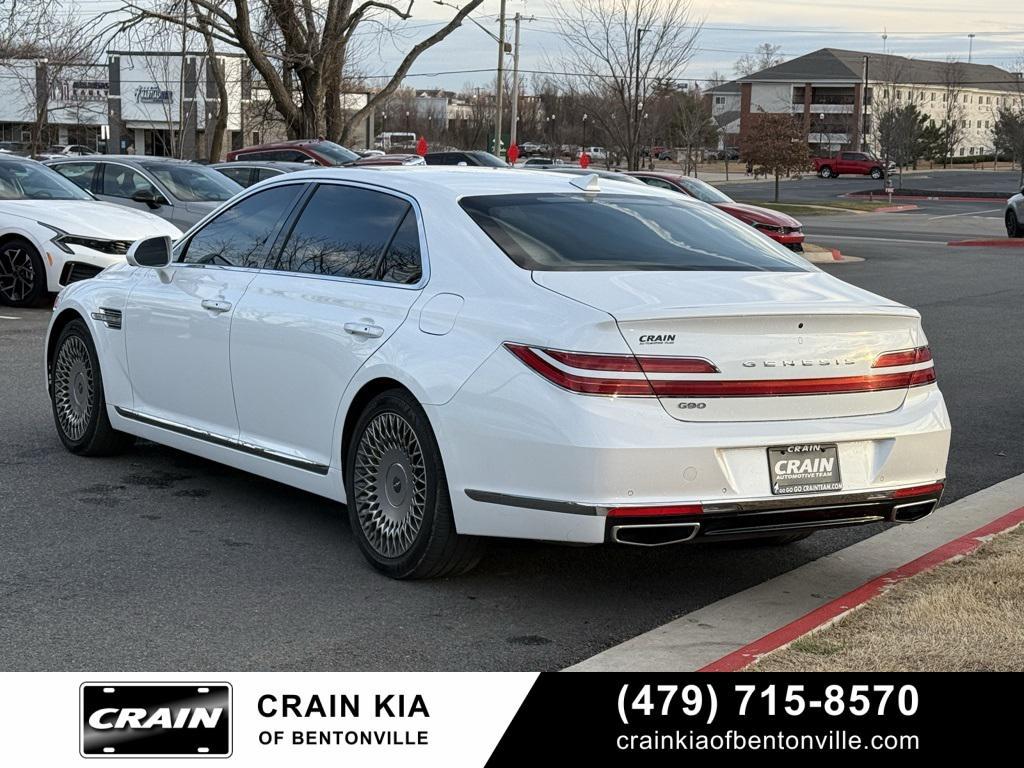 used 2021 Genesis G90 car, priced at $38,500