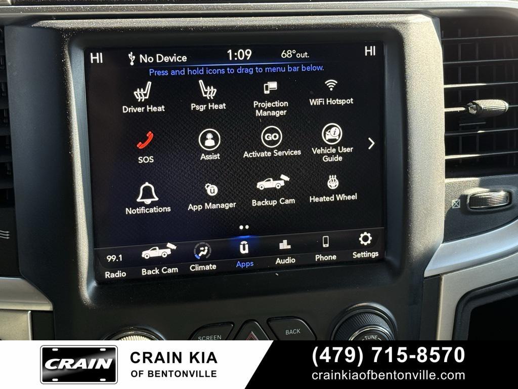 used 2019 Ram 1500 car, priced at $17,500