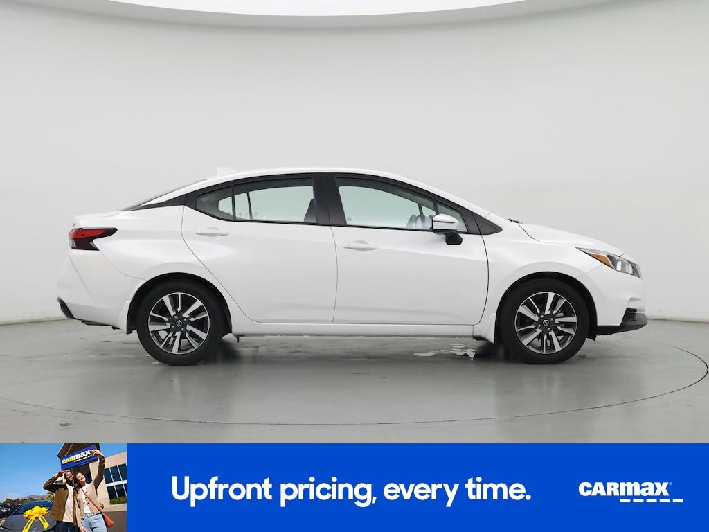 used 2021 Nissan Versa car, priced at $18,998