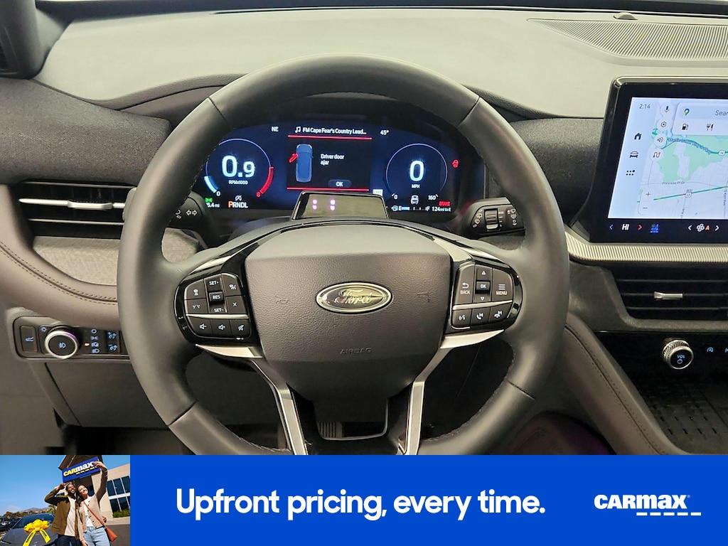 used 2025 Ford Explorer car, priced at $49,998