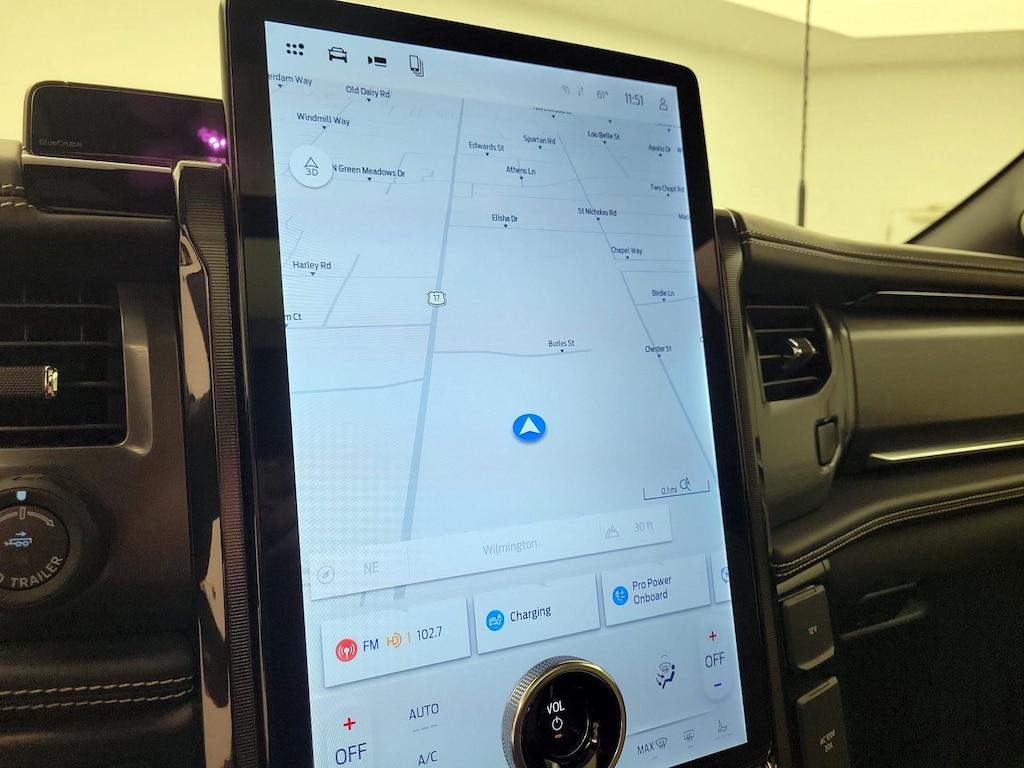 used 2024 Ford F-150 Lightning car, priced at $59,998