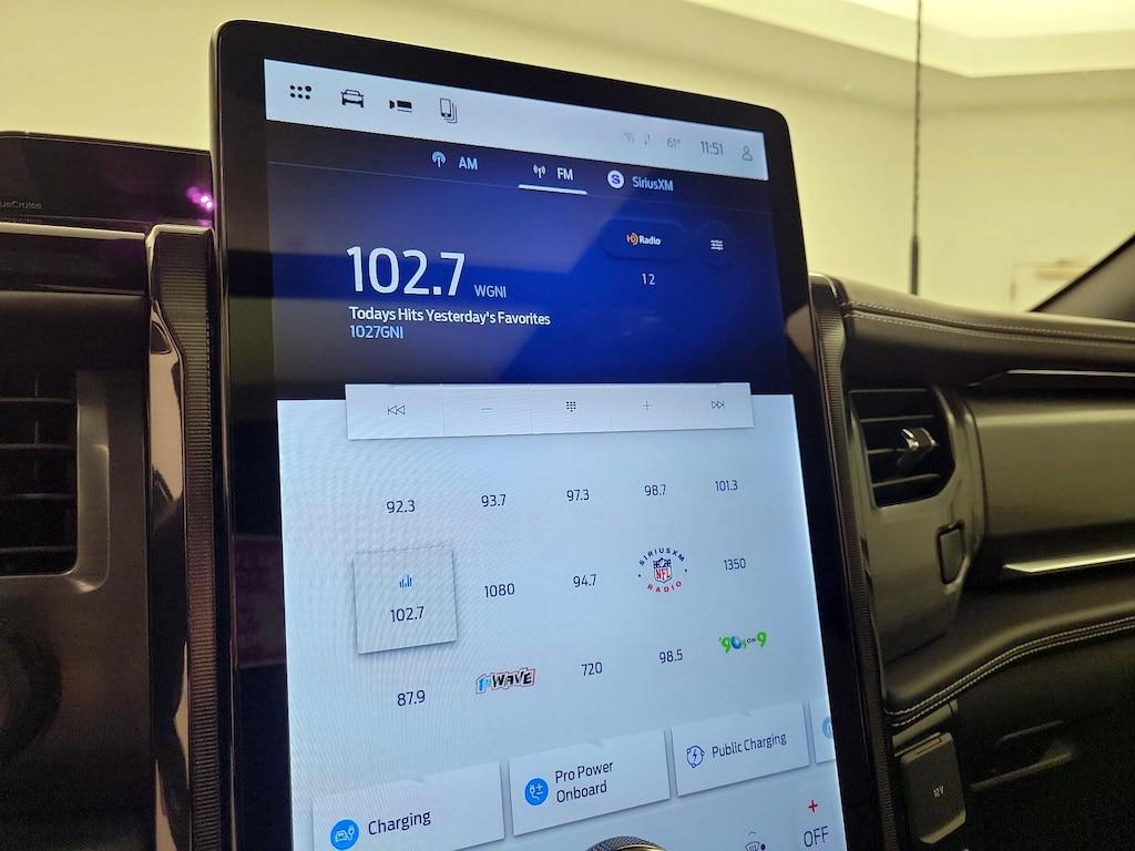 used 2024 Ford F-150 Lightning car, priced at $59,998